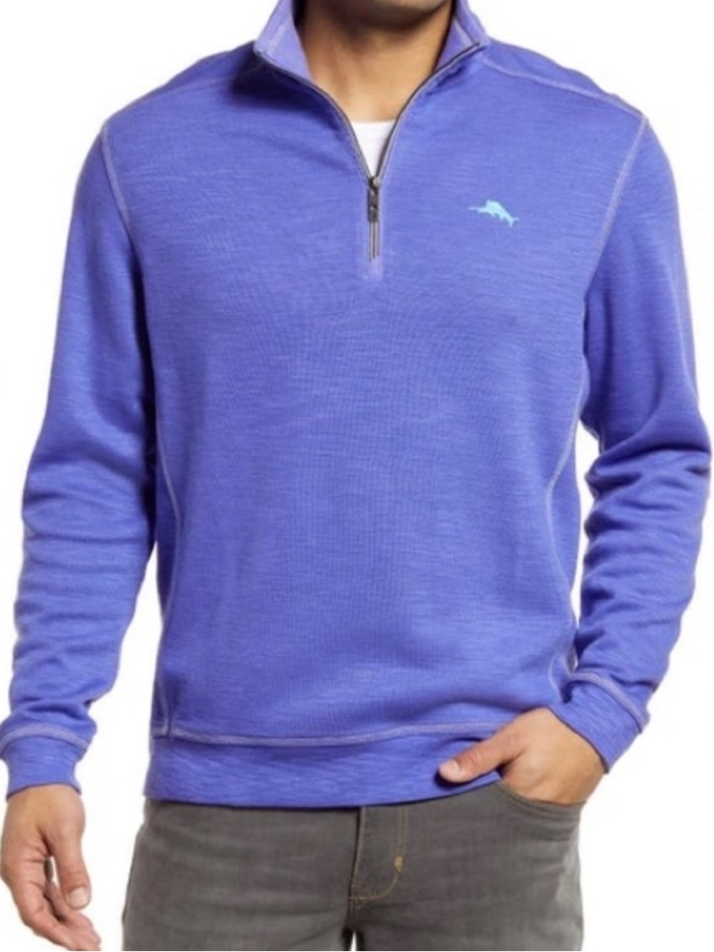 Tommy Bahama Men's Tobago Bay Half-Zip Sweatshirt